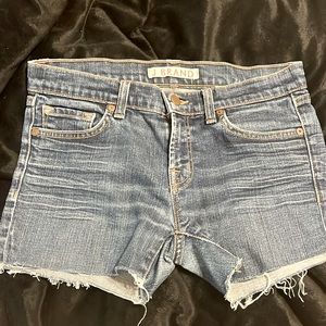 Cut off blue denim J Brand women shorts